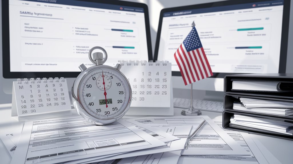 sam registration timeline overview